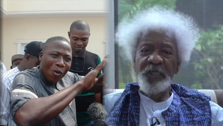 Wole Soyinka react to Nnamdi Kanu arrest and Sunday Igboho house raid