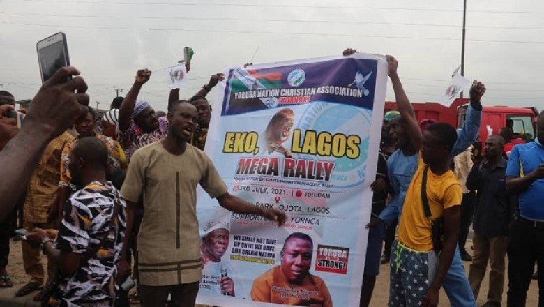 Yoruba Nation Lagos Rally: Falana, Rotimi-Williams, NBA Chief Knock FG Over Crackdown On Protesters